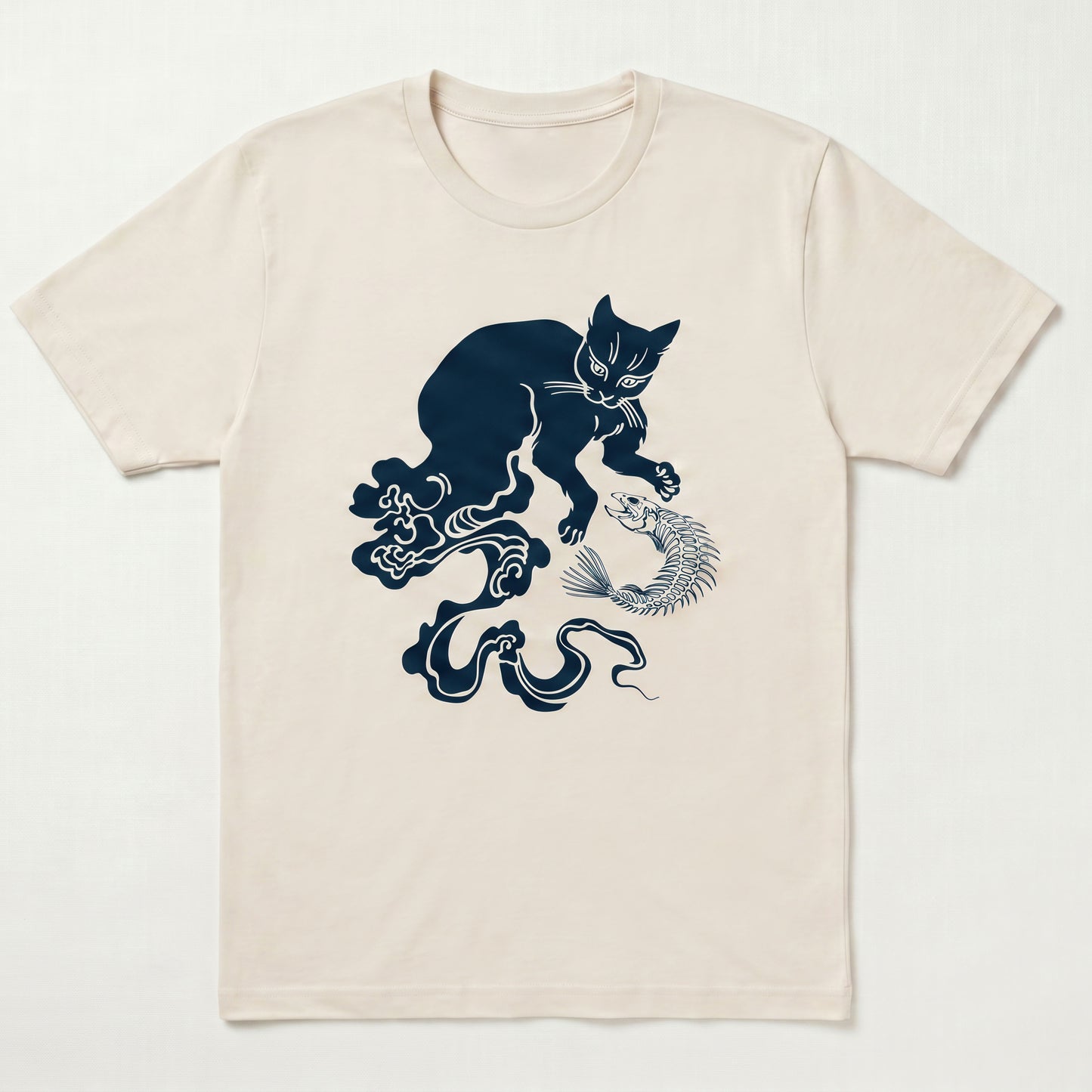 Ghost Cat Tee 1